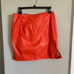 Vibrant orange Women's Skirt